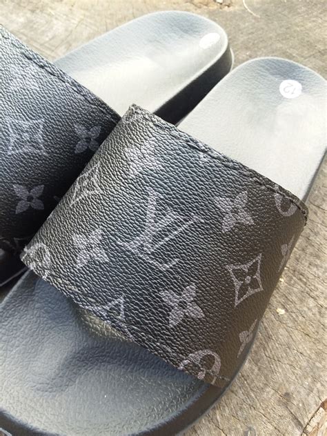 louis vuitton slip on women|Louis Vuitton shoes women's slides.